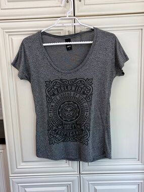 Obey graphic women’s scoop neck t-shirt